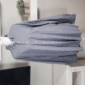 Ralph Lauren Blake Blue Plaid Long Sleeve Button Down Shirt